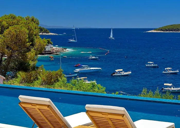 Crystalsea 1 Infinity Heatedpool In Hvar Βίλα
